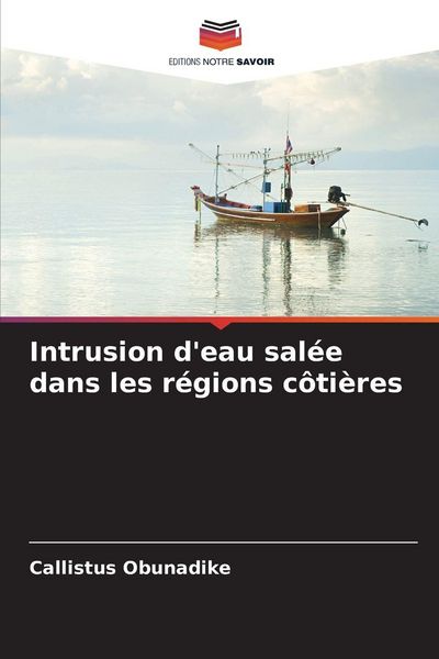 Produktbild: Intrusion d'eau sal&eacute;e dans les r&eacute;gions c&ocirc;ti&egrave;res