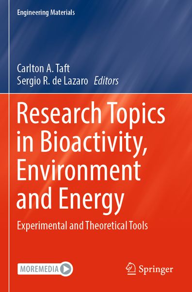 Produktbild: Research Topics in Bioactivity, Environment and Energy