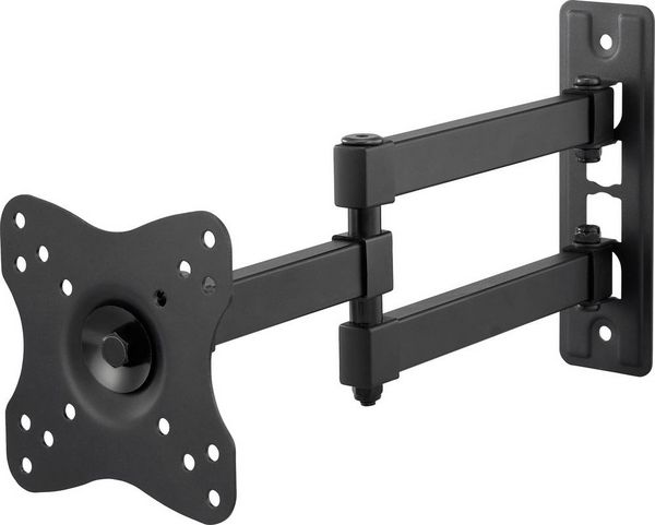 Produktbild: SpeaKa Professional Monitor-Wandhalterung SP-MM-1100 1 Display(s) 25,4 cm (10") - 81,3 cm (32") Schwarz Neigbar, Schwenkbar