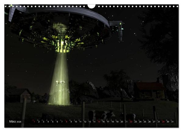 Produktbild: Planetare Traumwelten (Wandkalender 2026 DIN A3 quer), CALVENDO Monatskalender