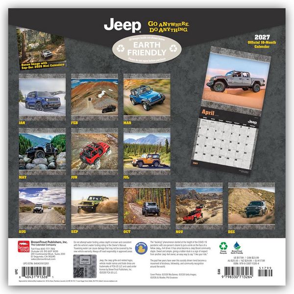 Produktbild: Jeep 2027 &ndash; 16-Monatskalender