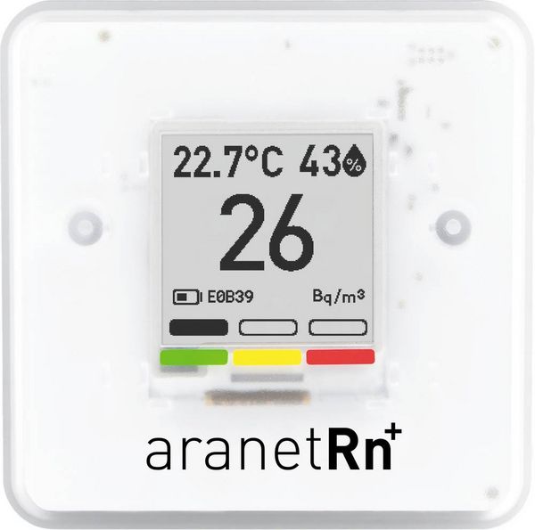 Produktbild: Aranet Radon Plus Radon-Messger&auml;t 0, 0, 0 - 4000, 50, 85 Bq/m&sup3;, &deg;C, %