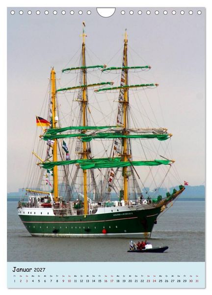 Produktbild: Sail - Impressionen aus Bremerhaven (Wandkalender 2027 DIN A4 hoch), CALVENDO Monatskalender