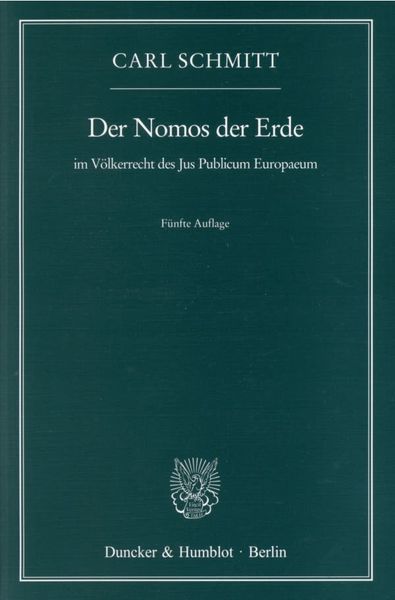 Produktbild: Der Nomos der Erde
