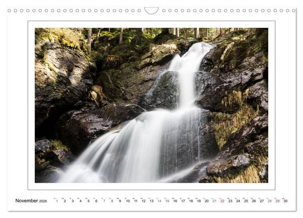 Produktbild: Unterwegs im Bayerischen Wald (Wandkalender 2026 DIN A3 quer), CALVENDO Monatskalender