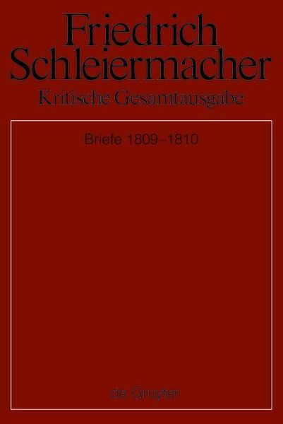 Produktbild: Briefwechsel 1809-1810