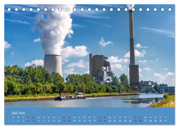 Produktbild: Bergkamen NRW Regional (Tischkalender 2026 DIN A5 quer), CALVENDO Monatskalender