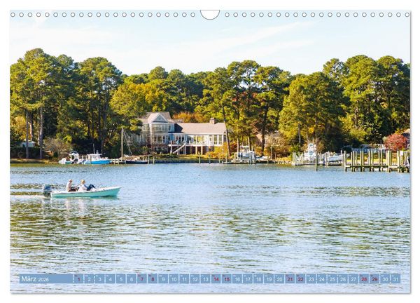 Produktbild: Virginia. Amerikanische Sch&ouml;nheit zwischen K&uuml;ste und Bergen (Wandkalender 2026 DIN A3 quer), CALVENDO Monatskalender