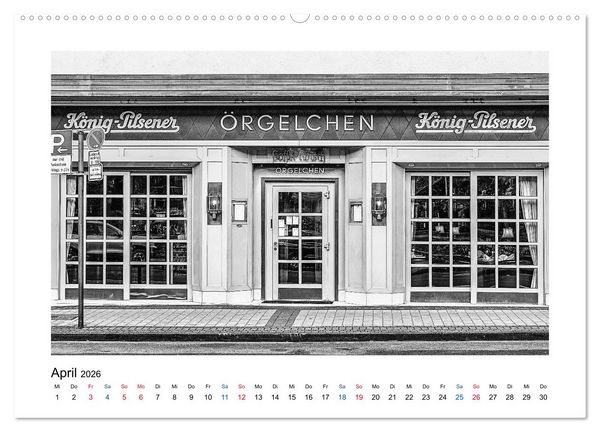 Produktbild: K&ouml;ln. 12 Orte - 1 Stadt (hochwertiger Premium Wandkalender 2026 DIN A2 quer), Kunstdruck in Hochglanz