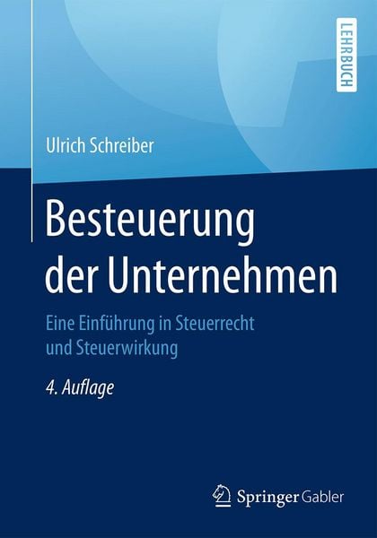 Produktbild: Besteuerung der Unternehmen