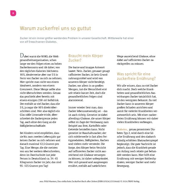 Produktbild: Das einfachste Zuckerfrei-Buch aller Zeiten