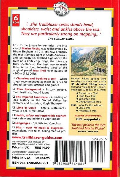 Produktbild: The Inca Trail, Cusco & Machu Picchu