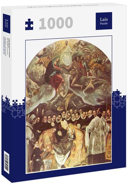 Lais Puzzle El Greco - Begräbnis des Grafen von Orgaz 1000 Teile