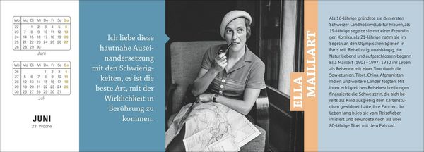 Produktbild: Starke Frauen Premium-Tischplaner 2027 - Tischplaner mit 53 Zitaten und beeindruckenden Lebensgeschichten