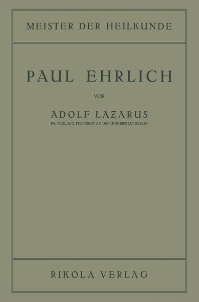 Produktbild: Paul Ehrlich