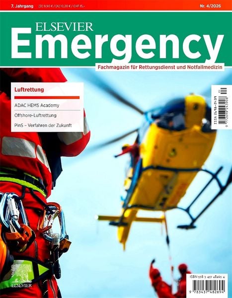 Produktbild: ELSEVIER Emergency. Luftrettung. 4/2026