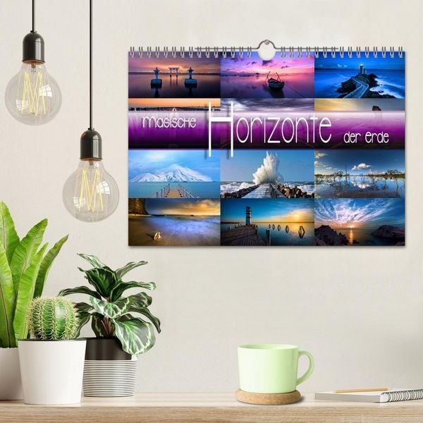 Produktbild: Magische Horizonte der Erde (Wandkalender 2027 DIN A4 quer), CALVENDO Monatskalender