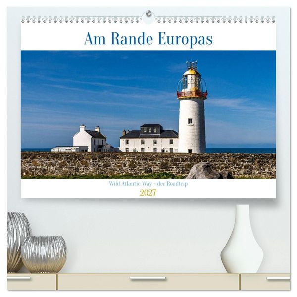 Produktbild: Am Rande Europas - Wild Atlantic Way - der Roadtrip (hochwertiger Premium Wandkalender 2027 DIN A2 quer), Kunstdruck in Hochglanz