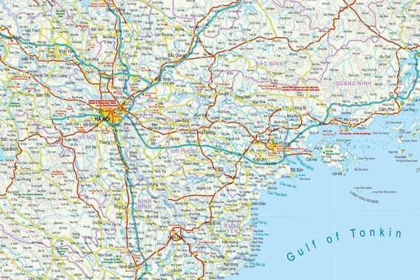 Produktbild: Reise Know-How Landkarte Vietnam, Nord | Vietnam, North (1:600.000)