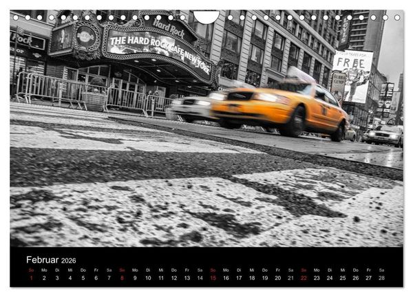 Produktbild: New York 2026 (Wandkalender 2026 DIN A4 quer), CALVENDO Monatskalender