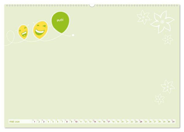 Produktbild: 12 x collage de blagues - calendrier de bricolage (Calendrier mural 2026 DIN A2 vertical) calendrier de bureau