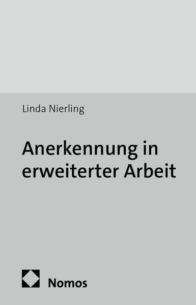 Produktbild: Anerkennung in erweiterter Arbeit