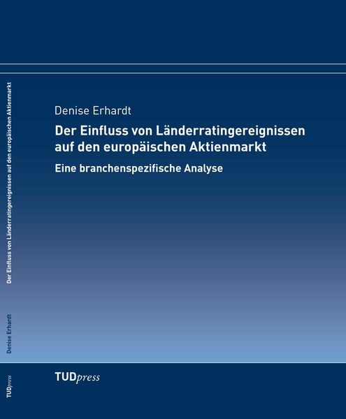 Produktbild: Der Einfluss von L&auml;nderratingereignissen auf den europ&auml;ischen Aktienmarkt