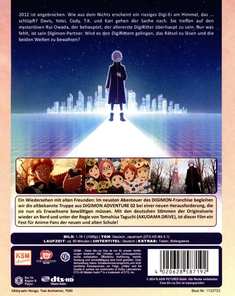 Produktbild: Digimon Adventure 02: The Beginning