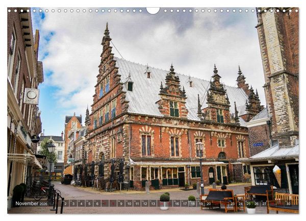 Produktbild: Haarlem - Kleine Schwester von Amsterdam (Wandkalender 2026 DIN A3 quer), CALVENDO Monatskalender