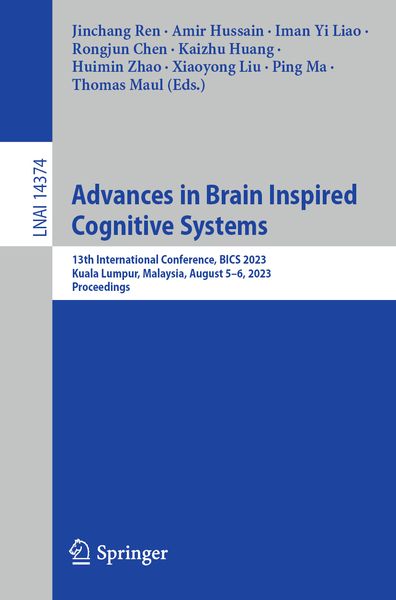 Produktbild: Advances in Brain Inspired Cognitive Systems