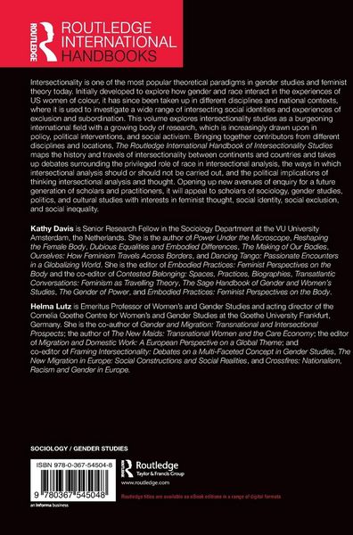 Produktbild: The Routledge International Handbook of Intersectionality Studies