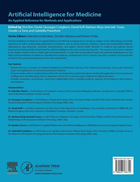 Produktbild: Artificial Intelligence for Medicine