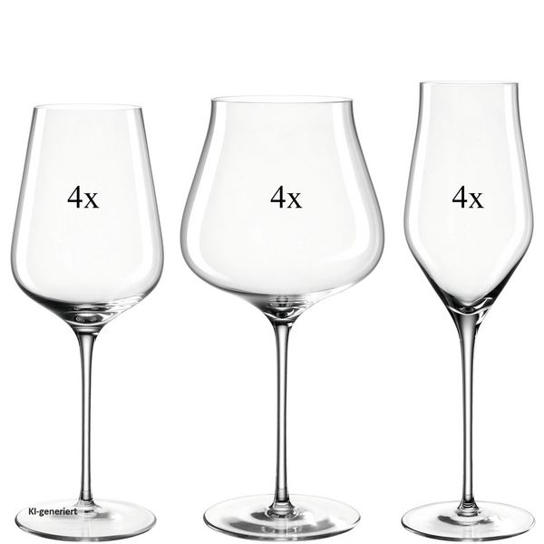 Produktbild: Leonardo Kelchgl&auml;ser 12-teilig BRUNELLI Kelchgl&auml;ser 12-teilig BRUNELLI