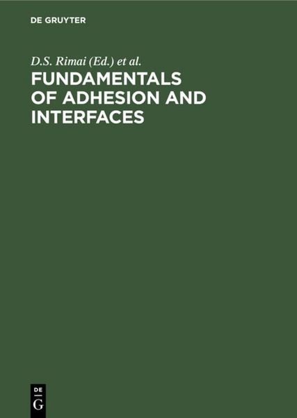 Produktbild: Fundamentals of Adhesion and Interfaces