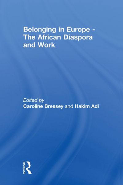 Produktbild: Belonging in Europe - The African Diaspora and Work
