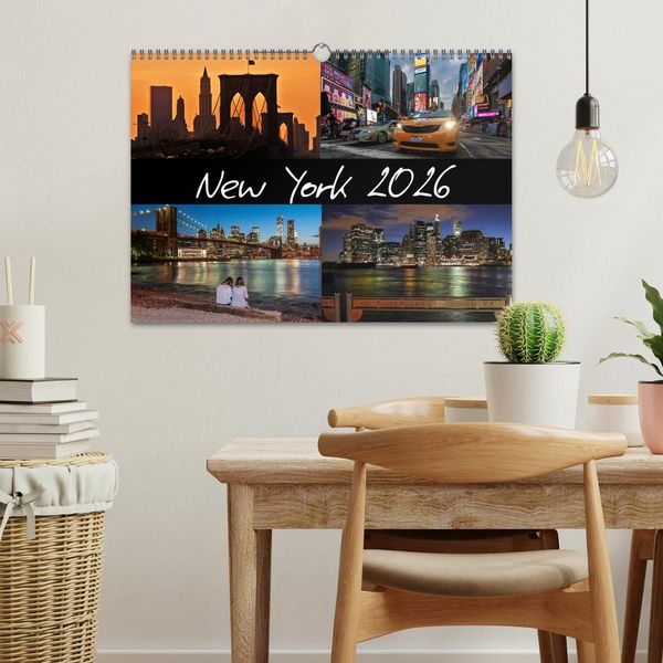 Produktbild: New York (Wandkalender 2026 DIN A3 quer), CALVENDO Monatskalender