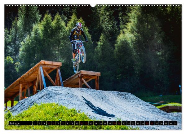 Produktbild: Downhill Action (Wandkalender 2026 DIN A2 quer), CALVENDO Monatskalender