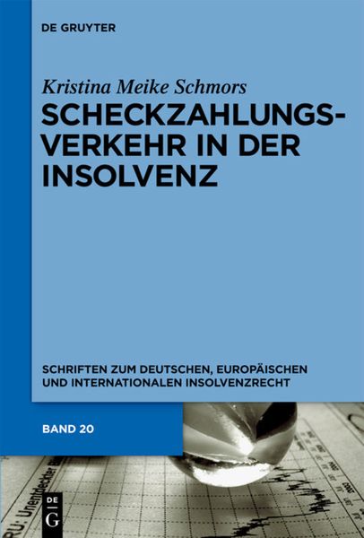 Produktbild: Scheckzahlungsverkehr in der Insolvenz