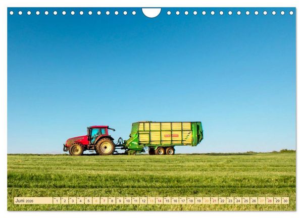 Produktbild: Landwirtschaft - Hightech und Handarbeit (Wandkalender 2026 DIN A4 quer), CALVENDO Monatskalender