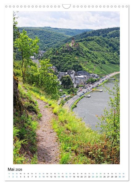 Produktbild: Natur genie&szlig;en - Hunsr&uuml;ck, Mosel und Eifel (Wandkalender 2026 DIN A3 hoch), CALVENDO Monatskalender