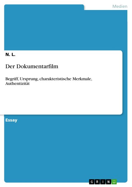 Produktbild: Der Dokumentarfilm