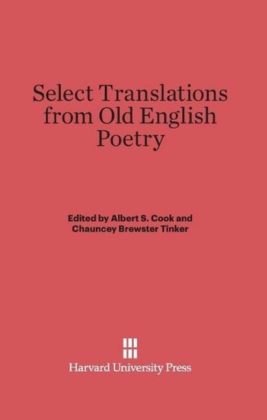 Produktbild: Select Translations from Old English Poetry