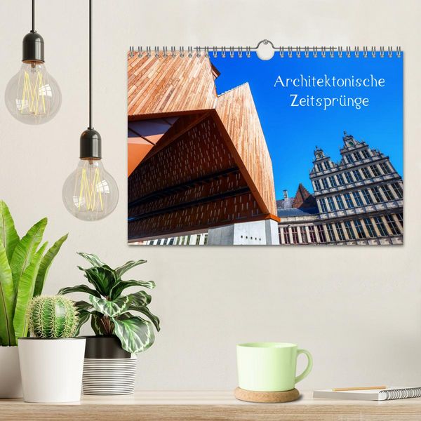 Produktbild: Architektonische Zeitspr&uuml;nge (Wandkalender 2026 DIN A4 quer), CALVENDO Monatskalender