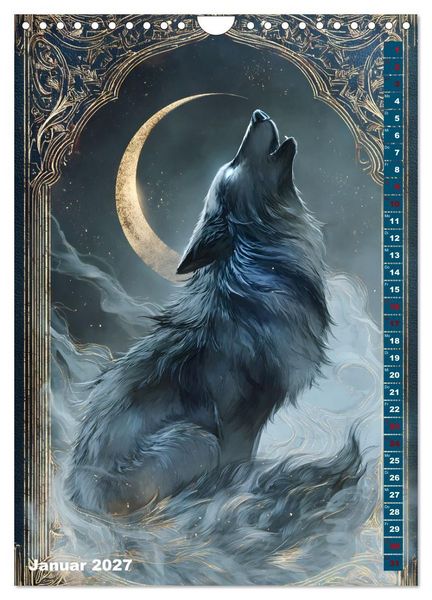 Produktbild: Umbrae Libri (Wandkalender 2027 DIN A4 hoch), CALVENDO Monatskalender