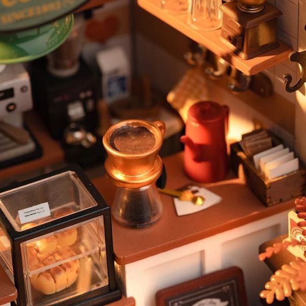 Book Nook DIY Bücherecke NO.17 Café