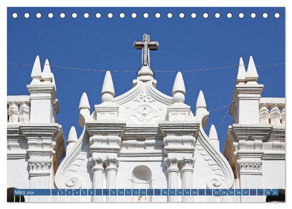 Produktbild: Indien - Das christliche Goa (Tischkalender 2026 DIN A5 quer), CALVENDO Monatskalender
