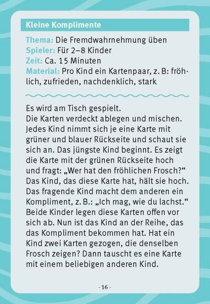 Produktbild: Froschlaune ... und wie geht es dir? Spielideen zum Thema Gef&uuml;hle