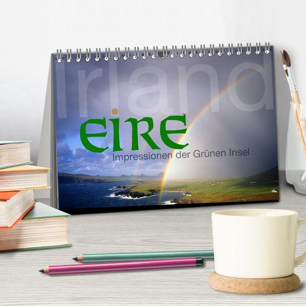 Produktbild: Irland Eire - Impressionen der Gr&uuml;nen Insel (Tischkalender 2026 DIN A5 quer), CALVENDO Monatskalender