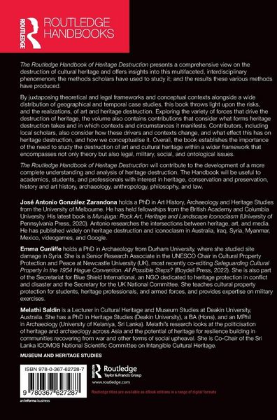 Produktbild: The Routledge Handbook of Heritage Destruction