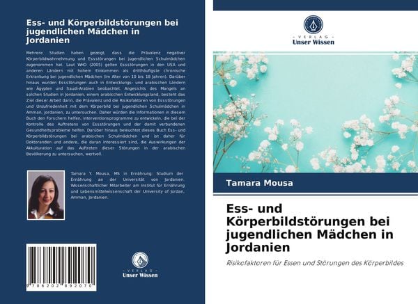 Produktbild: Ess- und K&ouml;rperbildst&ouml;rungen bei jugendlichen M&auml;dchen in Jordanien